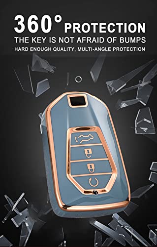 Coque de clé Isuzu finition premium pour SUV MU-X - 5