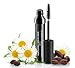 Natural Organic Mascara | 100% Natural Enriched With Chamomile, Vitamin E, Jojoba Oil | Vegan & Gluten Free, Nourishes and Conditions | Cruelty Free Hypoallergenic Safe For Sensitive Eyes