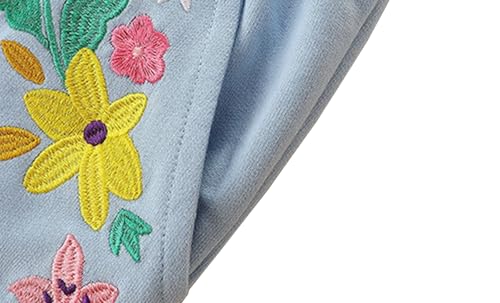 Image of Mud Kingdom Little Boys Girls Christmas Sweatpants Elastic Waist Joggers Embroidered Pattern Sweat Pants with Pockets