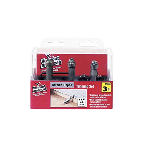 ROUTER BIT TRIM SET 3PC