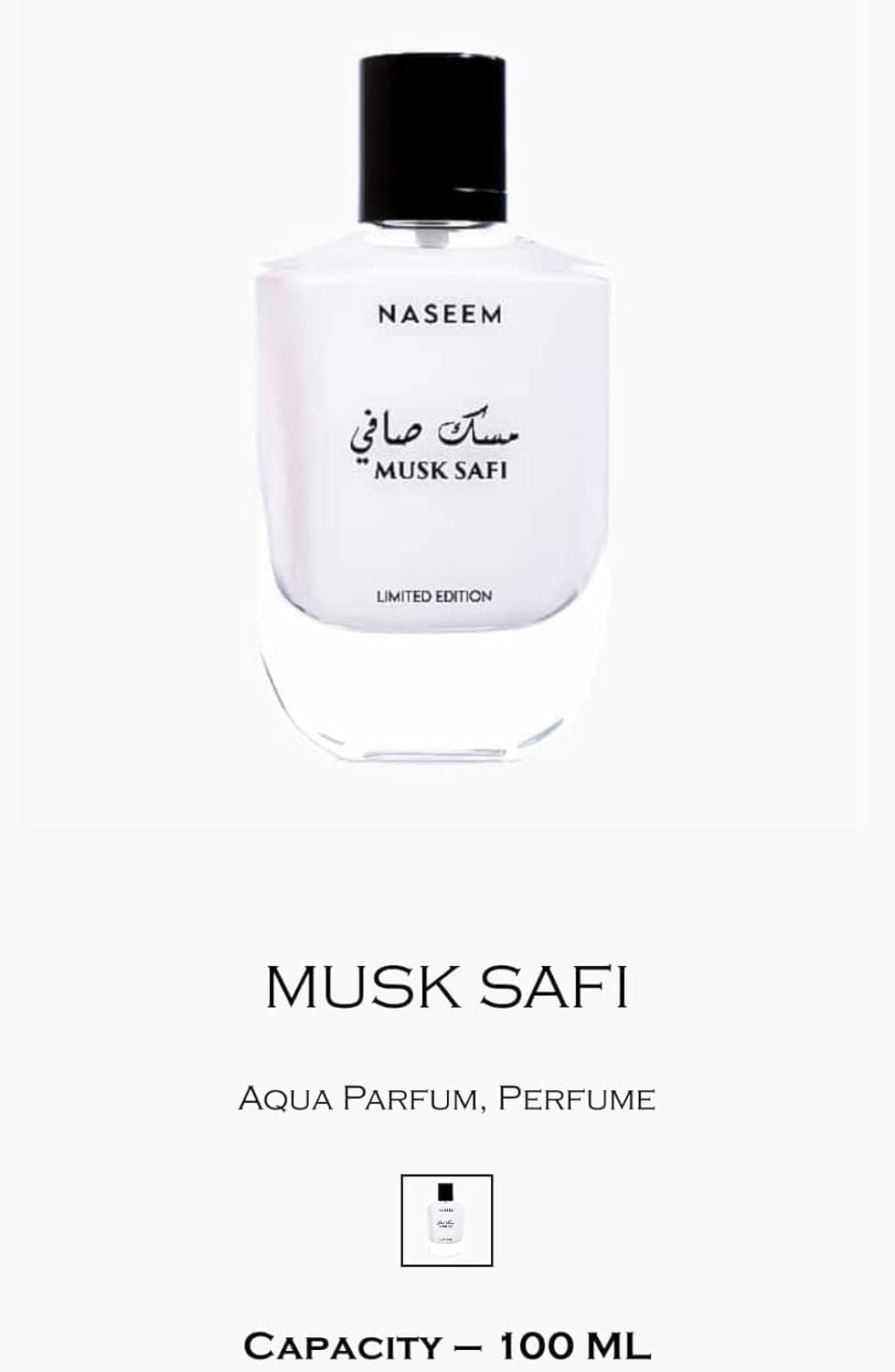 Naseem Perfumes Musk Safi Perfume Subtle Tone Eau De Parfum For Men & Women 100 ml - Image 4