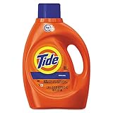 Tide Original Scent HE Turbo Clean Liquid Laundry Detergent, 100 oz, 64 loads (Pack of 4)