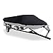 20-22ft 210D Trailerable Boat Cover Impermeable Pesca Ski Bass Speedboat V-Shape Black 700x280cm