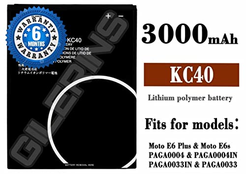 Image of THE BATTERY STORE Original KC40 Mobile Battery Compatible for Motorola Moto E6 Plus / XT2025-with 6 Months Warranty and high Capacity Battery Backup (for Motorola Moto E6 Plus)
