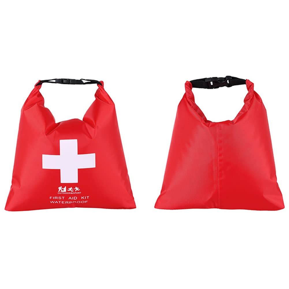 Sac étanche Pour Rafting, 1,2 L Résistant à L'eau – Sac Rouge à Pression Réglable Pour Bateau, Voiture, Randonnée, Camping, Voyage Et Cyclisme Frifer