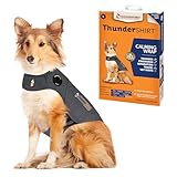 ThunderShirt for Dogs, Large, Heather Gray Classic - Dog Anxiety Relief Calming Vest