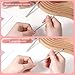 2 PCS Nail Cuticle Pusher Pen, Metal Double Ended Tools for Nails, Stainless Steel Cuticle Pusher Nail Dotting Pen, Professional Cuticles Remover Tool for Manicure Pedicure Nails Art Care Tools