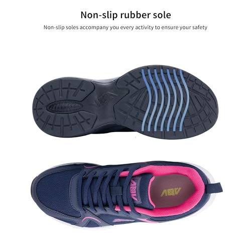 Women Arch Support Walking Shoes Orthotic Sneakers for Plantar Fasciitis Tennis Running Shoes4