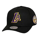 Mitchell & Ness NBA Double Clutch Pro Snapback Cap Los Angeles Lakers Black