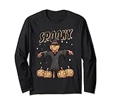 Photo Gallery halloween zucca patch spaventapasseri trucco spaventoso o scherzo maglia a manica Photo Gallery halloween zucca patch spaventapasseri trucco spaventoso o scherzo maglia a manica