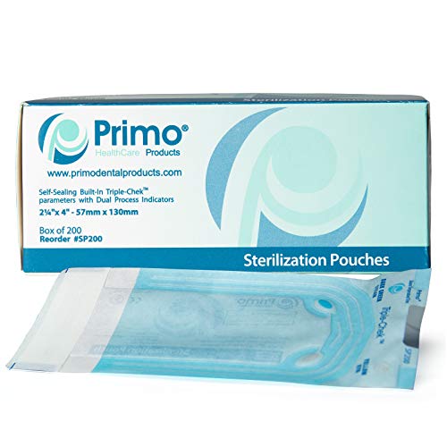 Primo Dental Products SP200 Self Seal Sterilization Pouches