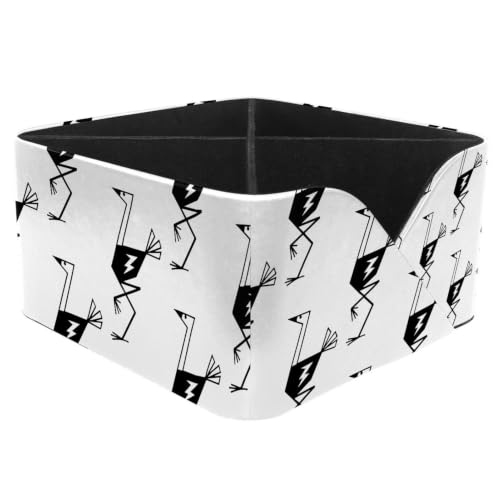 Porte-crayons rectangulaire à grand compartiment autruche pour optimiser le rangement de bureau