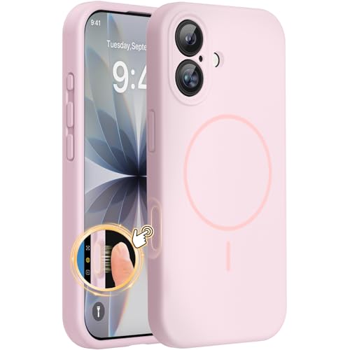 Miracase iPhone17 �p �P�[�X MagSafe�Ή� �V���R�� �J�����R���g���[�� �J�o�[ 3.0�~�� ���^ �}�O�l�b�g���� ��Phone17�P�[�X �ϏՌ� �Ռ��z�� �����ӂ��� 17 �T���h�s���N