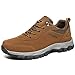 Produktbild Lilichan Herren Casual Anti-Rutsch-Wanderschuhe Wasserdicht Leichte Atmungsaktive Arbeit Trekking-Schuhe (45 EU, Braun)