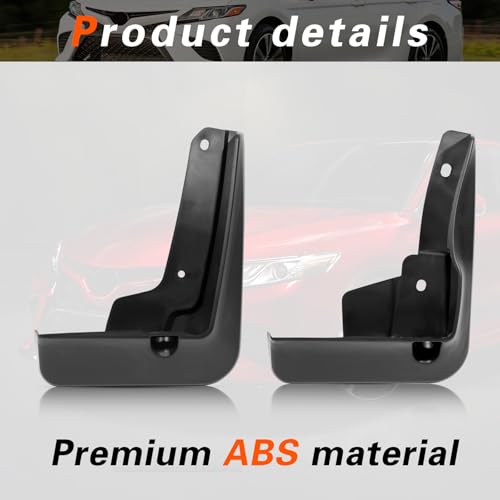 Image of 2018 Camry Sport Mud Flaps Mud Guards Compatible with Toyota Camry 2018-2022 Splash Guard No Drilling Required All Weather Mudflaps(Set of 4)