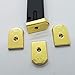 2 X Custom for Beretta 92 96 Magazine Floor Plate 9mm Fits: All Beretta 92/96 Series Gold Plated