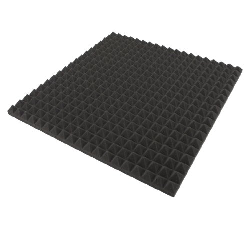 Schiuma acustica 30 mm piramide 3 m² – 12 x 50 x 3 cm