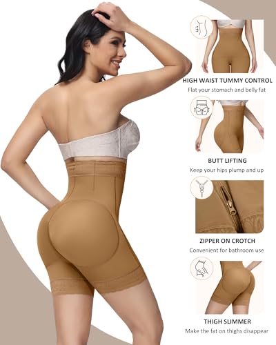 Image of SHAPSHE Butt Lifting Shapewear Tummy Control Shorts Fajas Colombianas Shapewear Shorts Compression Underwear Women