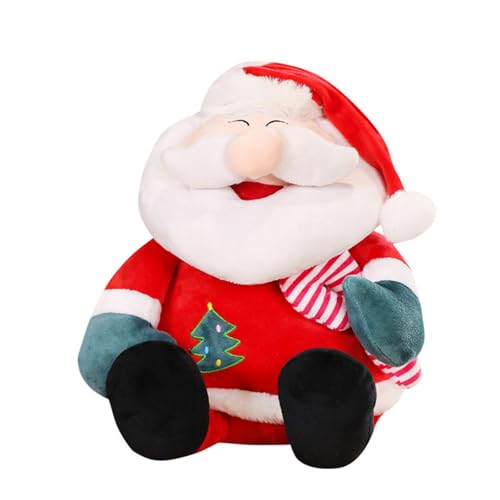 Jouet de Noël poupée Père Noël peluche rouge douce ORFOFE pour enfant et maison