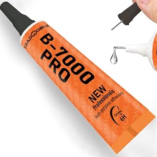 TRADMOBILE Glue B7000 Pro New Recipe 2021 Drying 6H Super Glue for Repair Phones Smartphones Tablets Jewellery Books Binding Leather Shoes Paper (50 ML)