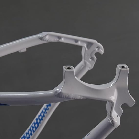 Mountain Bike Frame 26er Aluminum Alloy Hard Tail XC MTB Frame 16 Inch Disc Brake Bicycle BSA Frame Quick Release Rear Spacing 135X9mm,Blue,26x16''