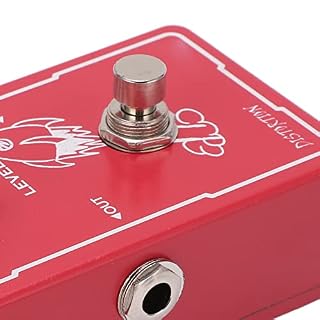 Pédale d’effet de guitare, pédale de retard de guitare True Bypass Guitar Fuzz Effect – Rouge - Les Beatles, Paul McCartney, John Lennon, RIngo Starr, George Harrison Pédale d'effet de guitare, pédale de retard de guitare True Bypass Guitar Fuzz Effect - Rouge – Image 5