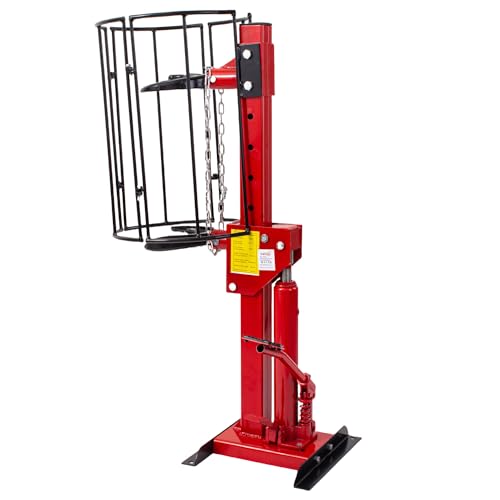 KATSU Tools Hydraulic Coil Spring Compressor Strut Tool with Safty Guard 2200lbs Load Capacity for Auto Car Van Truck Repairs