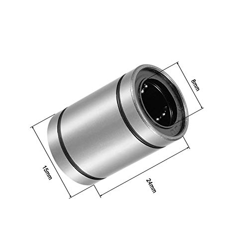 Edoneery BEARINGLM8UU-12 PCS Pcs Lm8Uu Linear Ball Bearings thumb #1