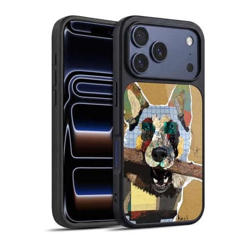 Coque German Shepherd Michel Keck iPhone 17 Pro gel renforcé antichoc militaire