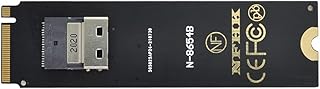 Xiwai NGFF M-Key NVME to U.2 U2 Kit SFF-8639 to SFF-8654 Slimline SAS PCIe SSD Adapter for Mainboard