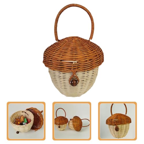 Décoration de table à manger avec ce petit panier rustique