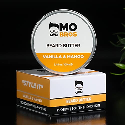 Beard Butter | Conditioner | Moisturiser | Style | Large 100ml Tin | Vanilla & Mango - Image 3