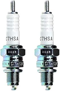 Lot of 2 NGK Standard Non-Resistor Spark Plug 4629 C7HSA for 50cc 110cc 150cc Motorcycle ATV Dirt Pit Bike Go Kart Quad Honda Yamaha Kawasaki Suzuki Bristol