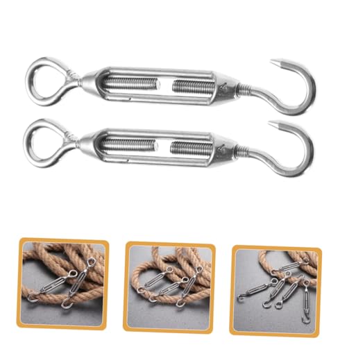 Garneck 5pcs Tensores M5 de Acero Inoxidable 304 para Cable de Alambre miniatura 7