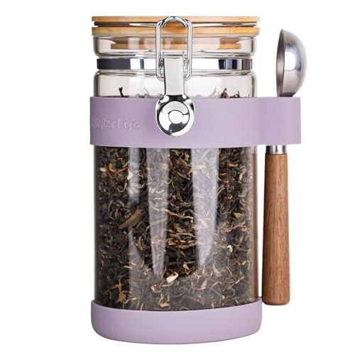 KKC Home Accents Airtight Glass Tea Storage...