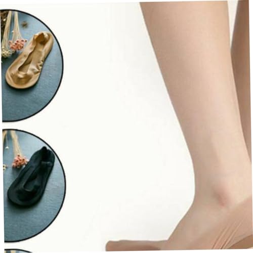 Non-slip Boat Socks Arch Support 3d Padded Liner Socks for Comfort and Support (bright Skin) 6