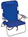 Rio Beach Big Boy Folding 13 Inch High Seat Backpack Beach or Camping Chair