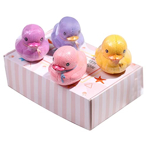 Lindo Kit de Bolas de Sais de Banho - Conjunto de presente de bola de banho hidratante em forma de p