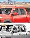 Saleago in-Channel Window Rain Guards Fit for Truck Nissan Frontier 2022-2026 Crew Cab Extra Durable Window Deflectors Window Visors Vent Visors Vent Shades Car Accessories-4 pcs Q28