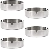 cenicero inox IDEAL PARA: Usos en espacios interiores y exteriores. Puedes colocarlos fuera de tu casa en tu patio o jardín, o también es ideal para interiores para colocarlos en cocinas, bares, clubs deportivos, hoteles y restaurantes