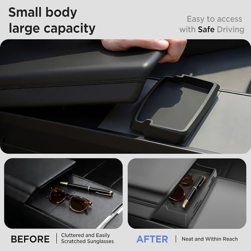 Image of 8PCS Console Organizer for Tesla Model Y Accessories 2026 2025