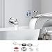 tooloflife 1Set Tub Spout Diverter Repair Kit with Assembly Tool, 4 in 1 Bathtub Faucet Spout Adapter Kit for 1/2'' & 3/4'' IPS