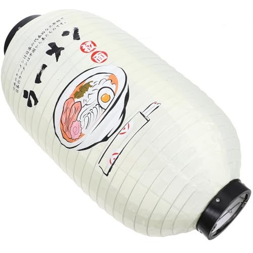 ERINGOGO 防水和風紙提灯 料理店用屋外装飾ランタン 伝統的な和風デザイン 軽量耐久性 屋内外兼用の吊り下げ提灯