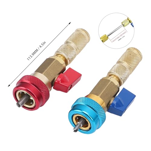 Kit extractor e instalador de válvula R134A para auto miniatura 5