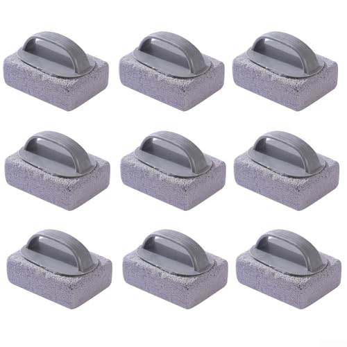 Robusto detergente per pietra pomice per rimuovere le macchie ostinate da barbecue e piscine (9 pezzi)