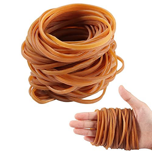 Gummiband 150Stück Gummibänder breit 60*3mm Große Elastizität Gummiringe Schule Zuhause Büro Haushaltsgummi Wesentliche Cover