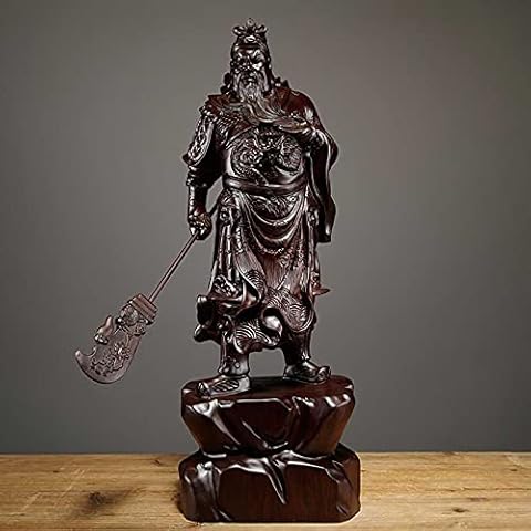Buddha Statue Guan Gong Buddha Statue Feng Shui Guan Gong Decoration Craft Gift Living Room Home Decoration Zen Meditation Statue Cover