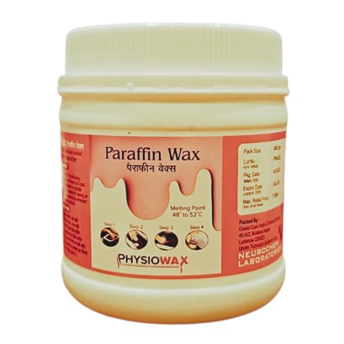 Image of Generic Neurochem Paraffin Wax 400Grams - Muscle & Joint Wax - Unscented, Hypoallergenic - Adults & Children - Unisex