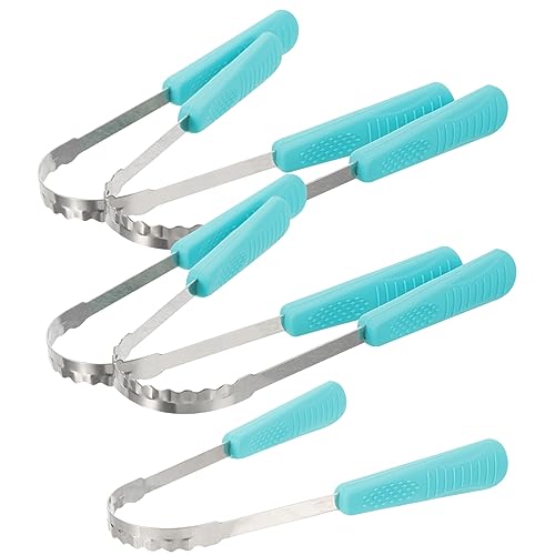 VERDANVERSE 5Pcs Portable Tongue Cleaning Scrapers Tongue Brush for Adults Lightweight and Compact Design for Bad Breath Removal and Oral