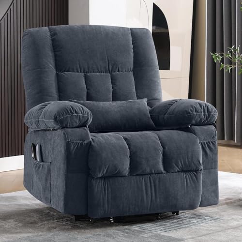 Sillón clásico ergonómico eléctrico color único miniatura 3